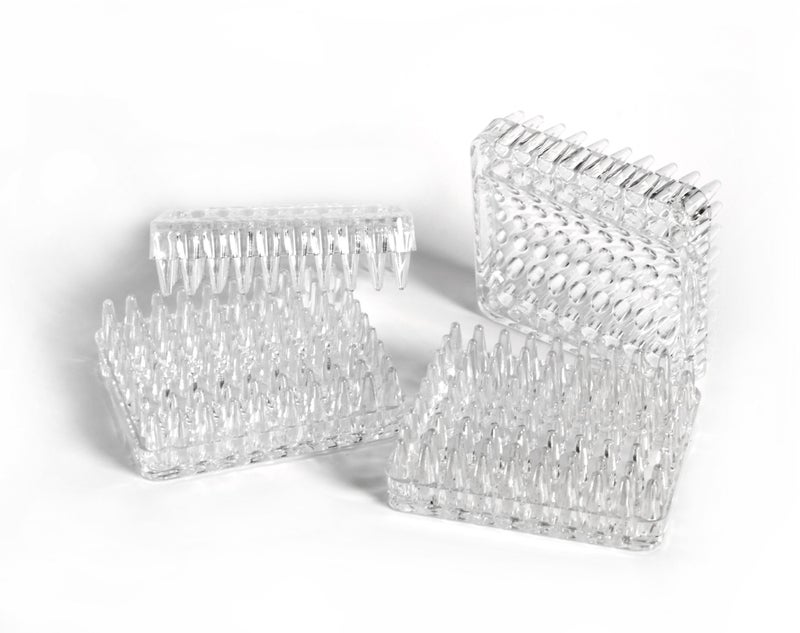 Slipstick CB420 Carpet Protector Caster Cups / Carpet Grippers for Under Furniture (Set of 4) 2-1/4 Inch - Clear Plastic,Large - Image 2
